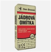 DEN BRAVEN Jádrová omítka šedá 25kg<br/>